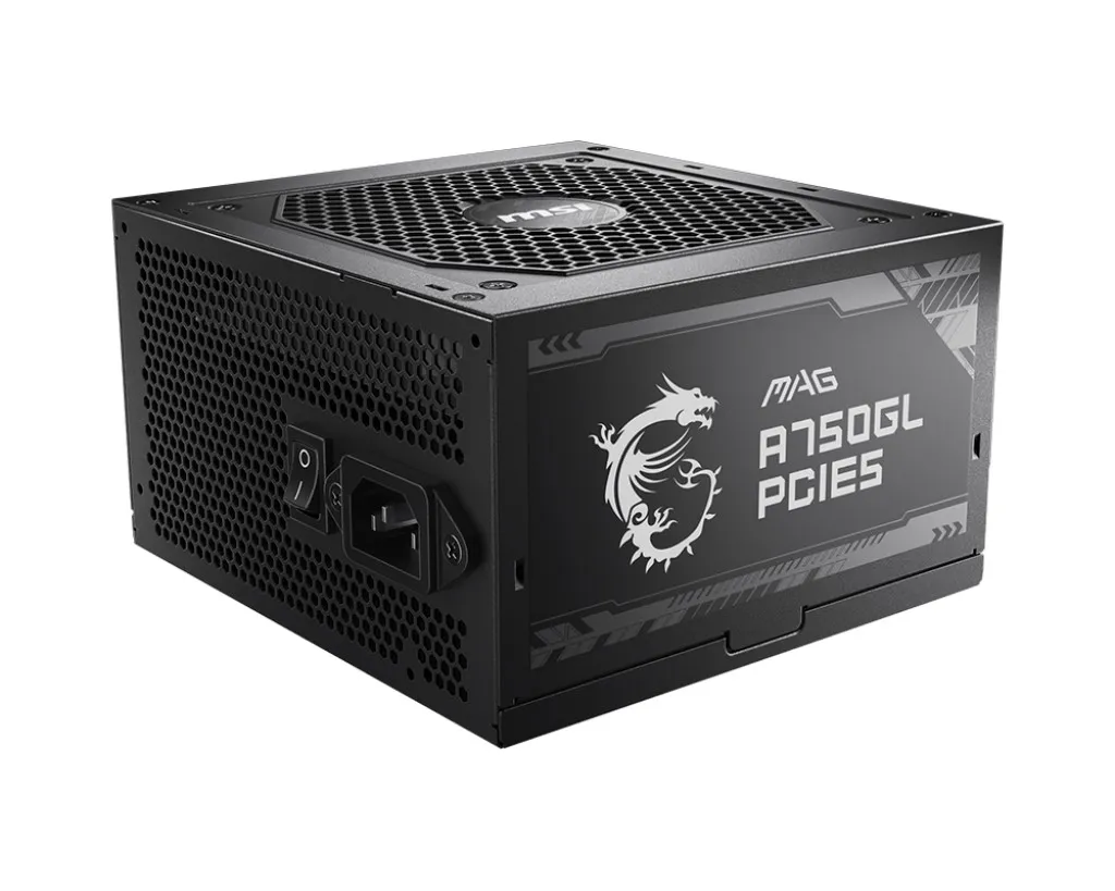 Msi Alimentatore Mag A750gl Pcie5, Eu, 750w, Fully-Modular, 80 Plus Gold 306-7zp8b11-CE0 - immagine 1