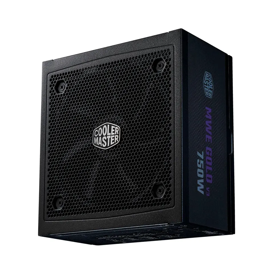Cooler Master Alimentatore Mwe Gold 750 V3, 750w 80+ Non Modulare Atx 3.1 Ventola 120mm, Gar 5 MPE-7506-Acag-BEU - immagine 1