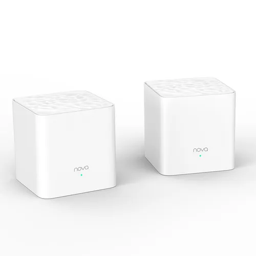 Tenda Nova MW3 Router Mesh Wi-Fi Ac1200 Dual Band (2-Pack) MW3(2-Pack) - immagine 1