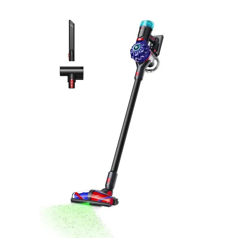 Dyson Scopa Ricaricabile V10 Cyclone Konical Black/Blu - immagine 1