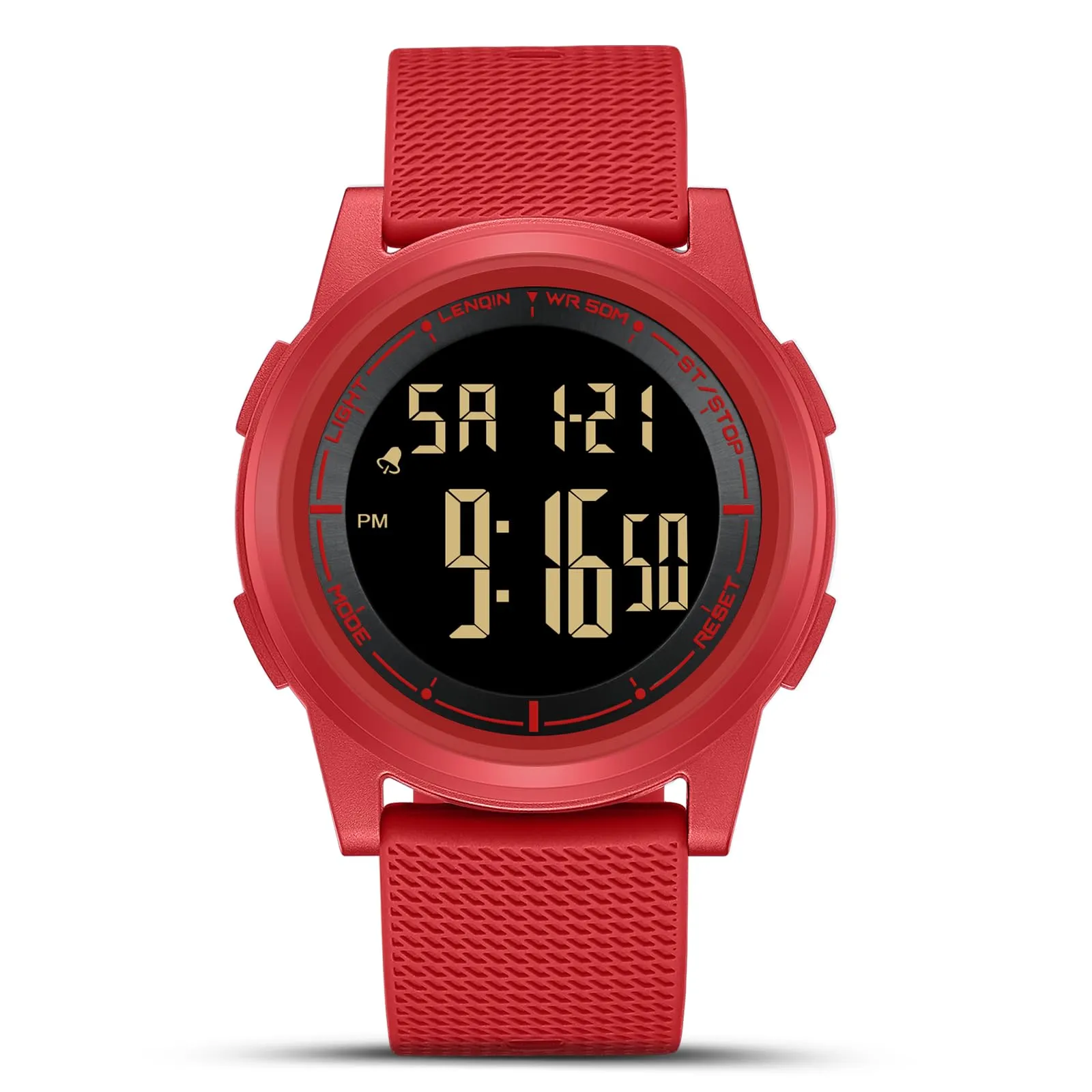 HANPOSH Orologio Digitale Uomo Sottile Impermeabile LED - immagine 1