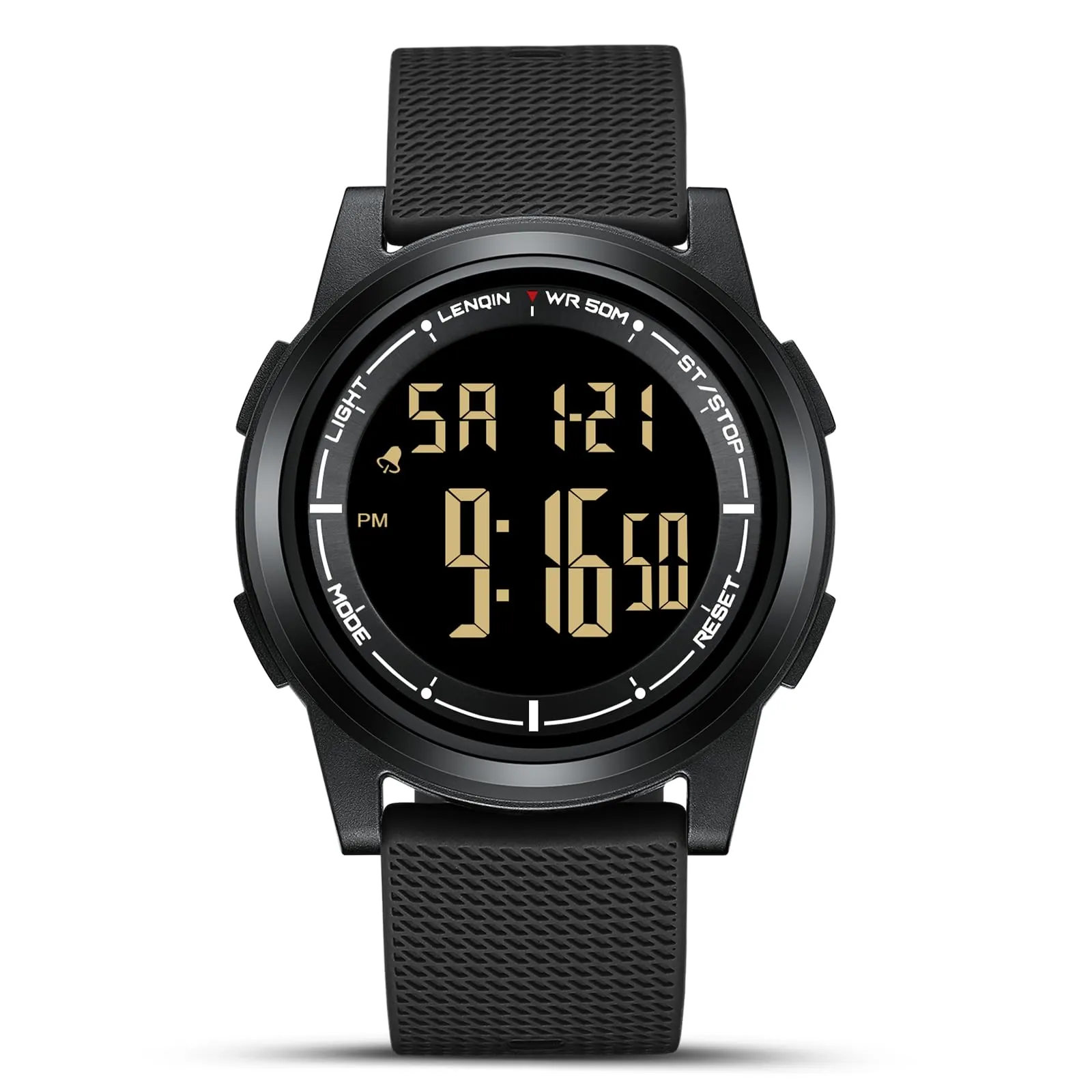 HANPOSH Orologio Digitale Uomo Sottile Impermeabile LED - immagine 1
