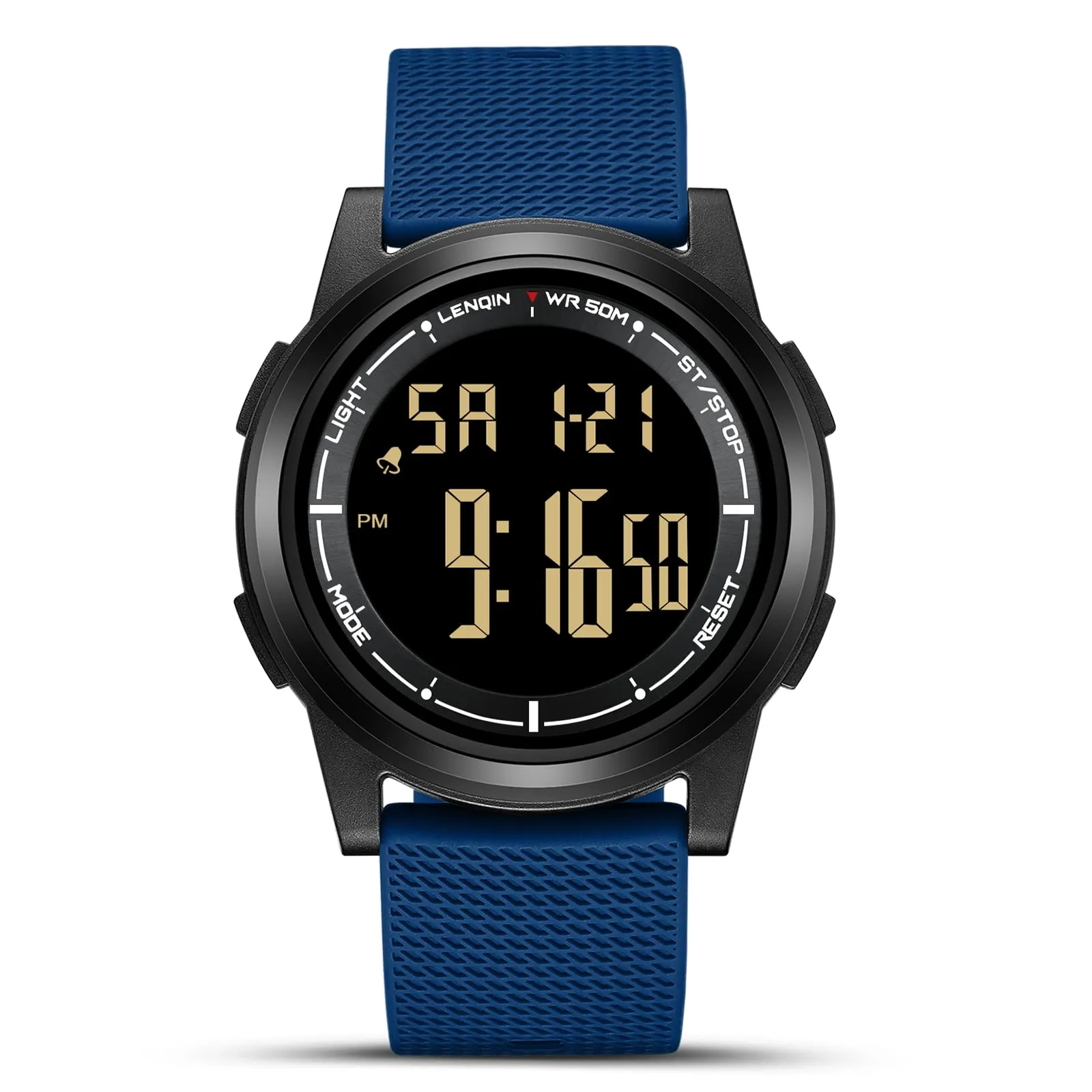 HANPOSH Orologio Digitale Uomo Sottile Impermeabile LED - immagine 1
