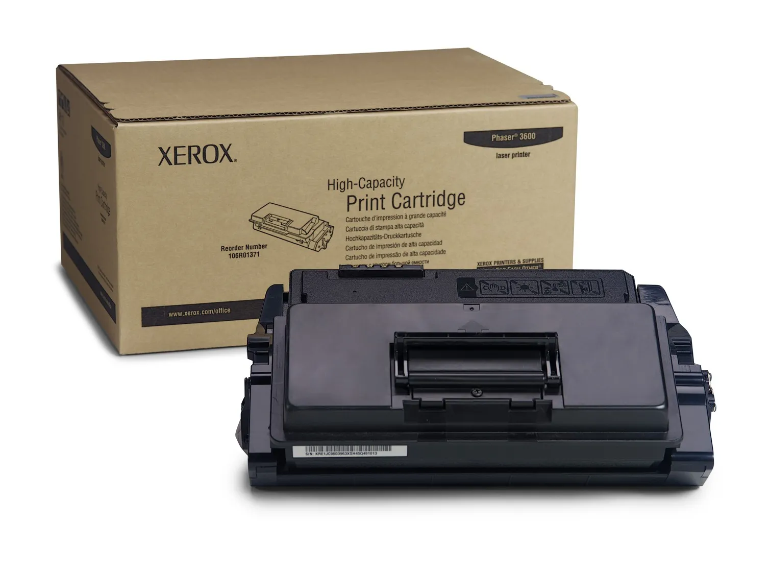 Xerox Cartuccia toner per Phaser 3600 (106R01371) - immagine 1