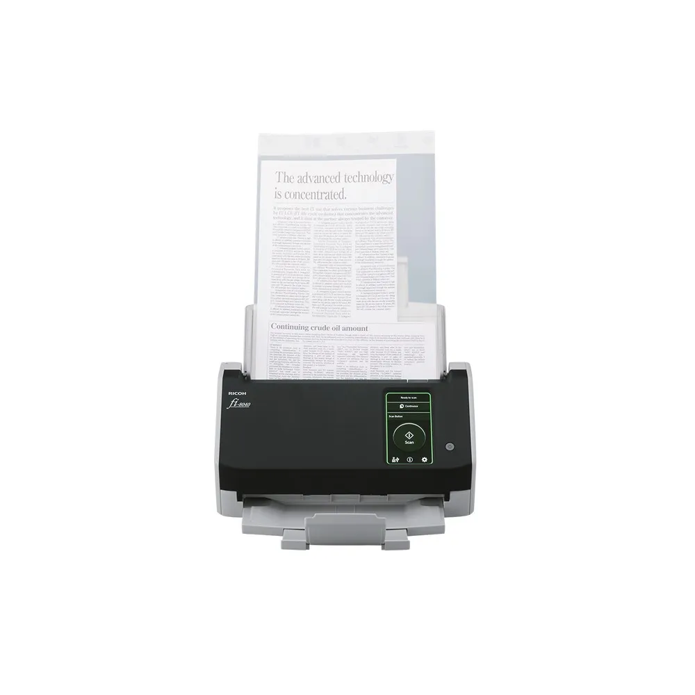 Ricoh fi-8040 ADF + scanner ad alimentazione manuale 600 x 600 DPI A4 Nero Grigio - immagine 1