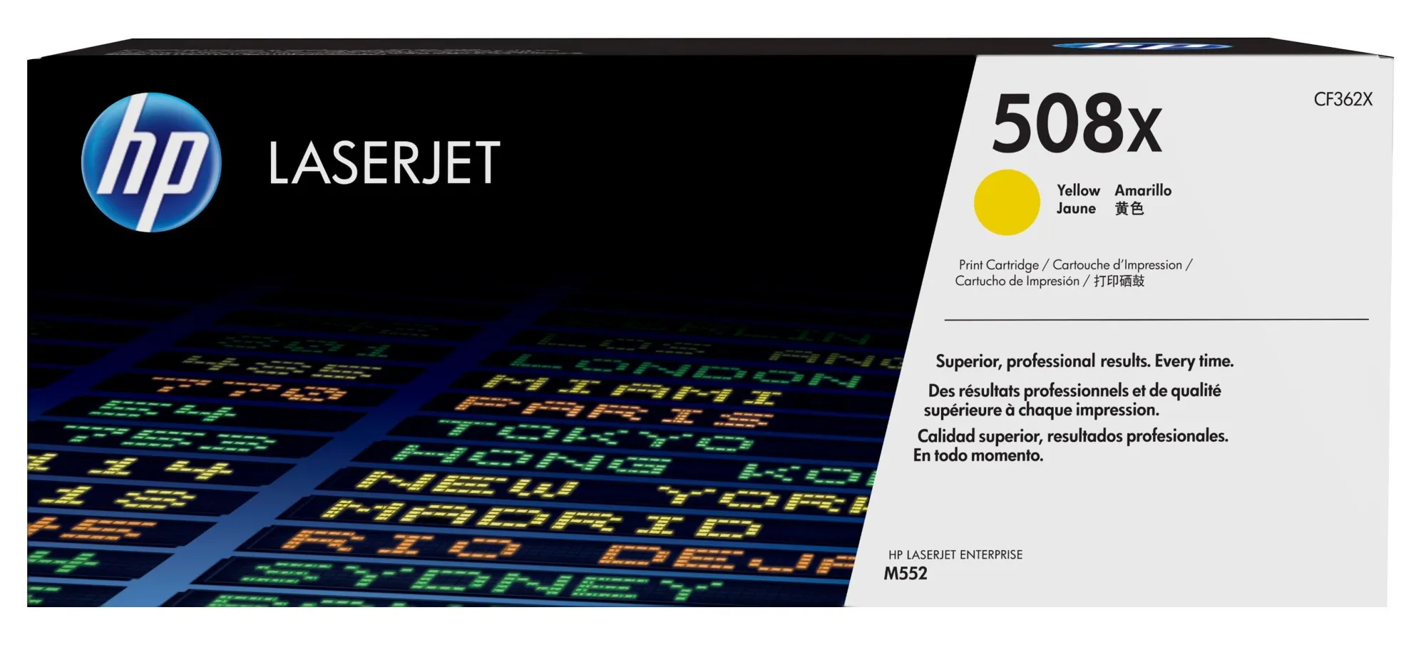 ORIGINALE HP toner giallo CF362X 508X 9500 pagine alta capacit? - immagine 1