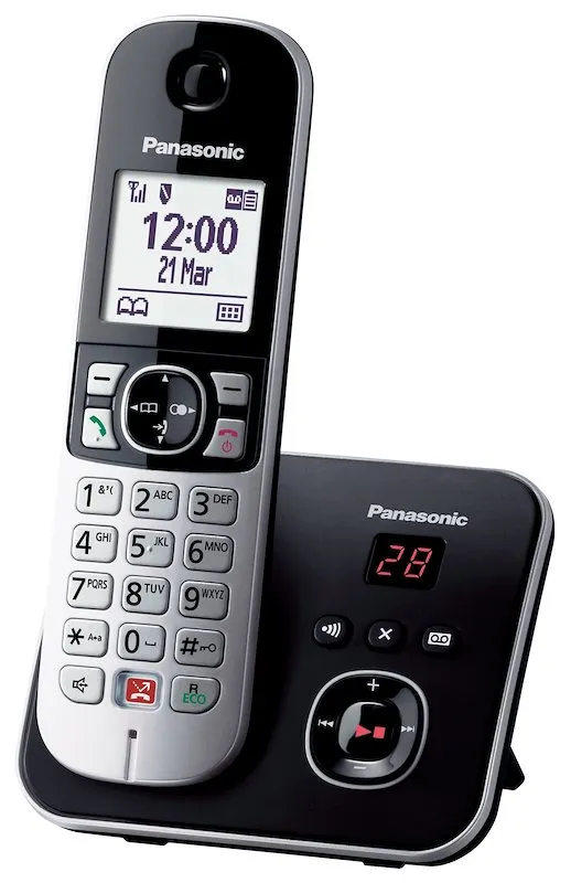 Panasonic - Kx-tg6861jtb Nero - immagine 1