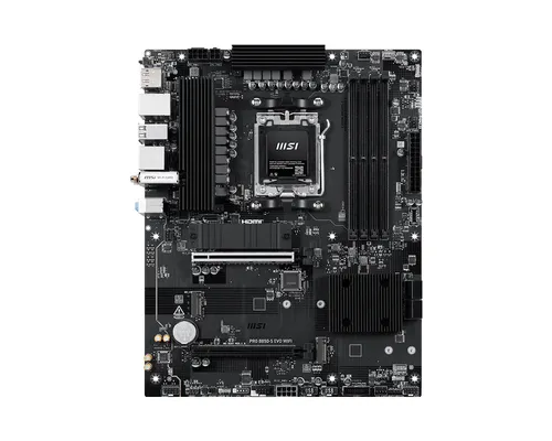 Msi Mb Amd B850, Pro B850-S Evo Wifi, AM5, 4ddr5,2pci-Ex16,3M.2,4sata3,5usb 10G,3usb 5G,8usb2,HD Audio 911-7e97-001 - immagine 1