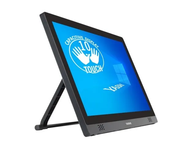 Yashi Monitor Touch 27 Led 16:9 Fhd 5Ms 250 Cdm Vga/Dvi/Hdmi Multimediale - immagine 1