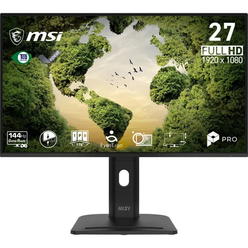 Msi Monitor Curvo 27 LED Ips FHD 16:9 144hz 1MS, Hdmi/DP/VGA, Pivot, Multimediale, Certificazione Epeat/TCO 9S6-3pe49m-015 - immagine 1