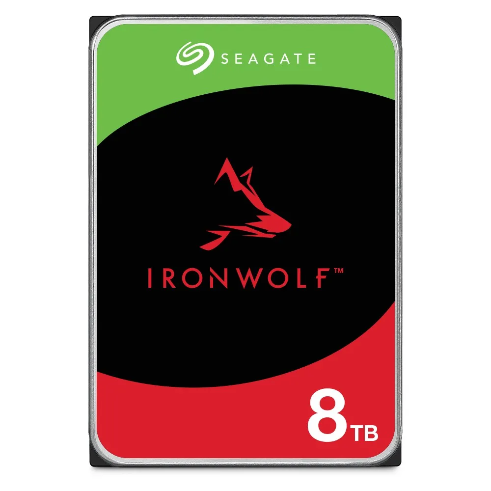 Seagate IronWolf ST8000VN004 disco rigido interno 8 TB 7200 Giri/min 256 MB 3.5 Serial ATA III - immagine 1