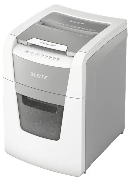 Leitz Distruggidocumenti automatico AutoFeed 100 P4 Small Office - immagine 1