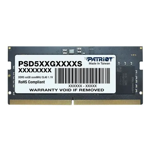 Patriot RAM Sodimm 16gb Ddr5 4800mhz Psd516g480081s - immagine 1
