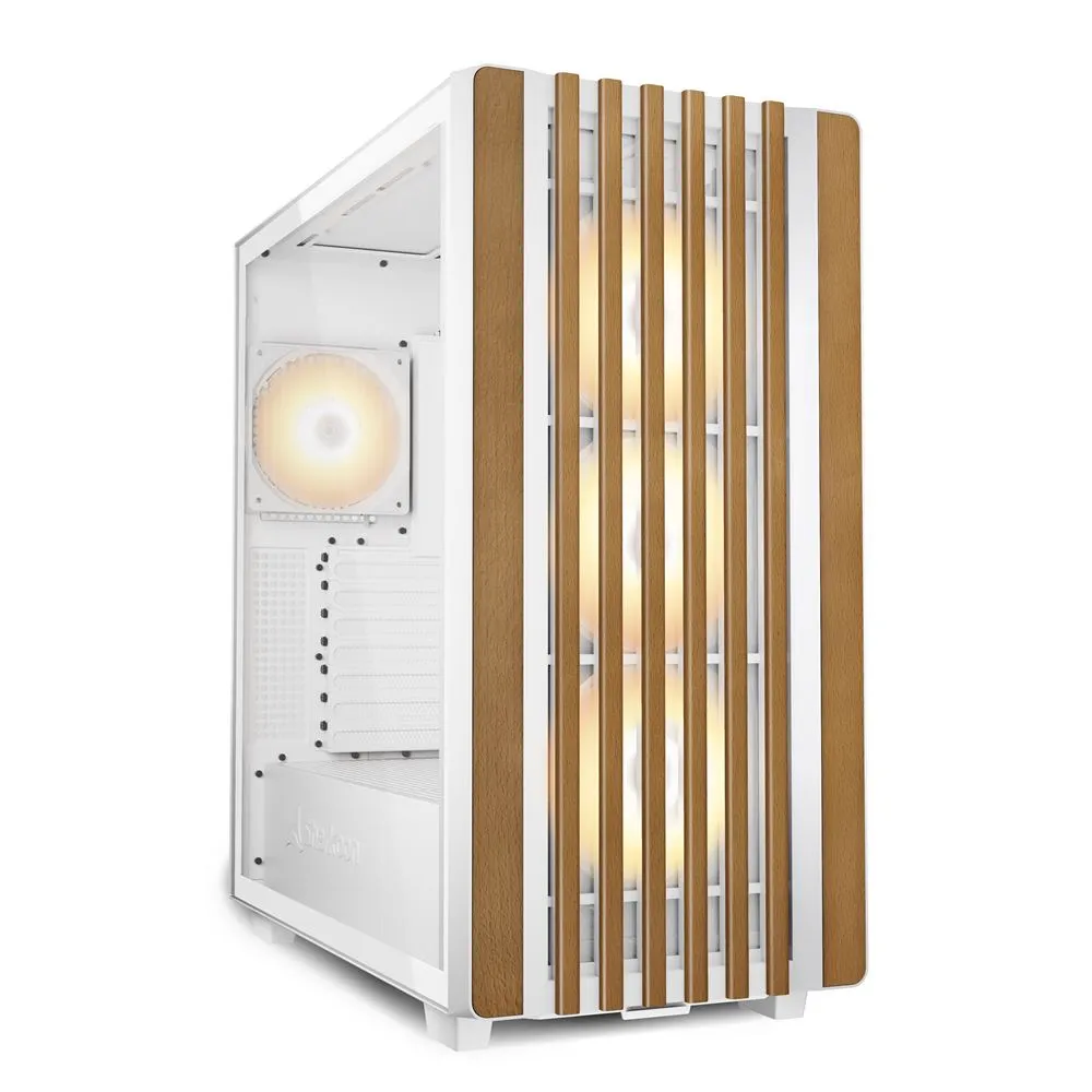 Sharkoon Case Rebel C70g Rgb White C70g Atx WH - immagine 1