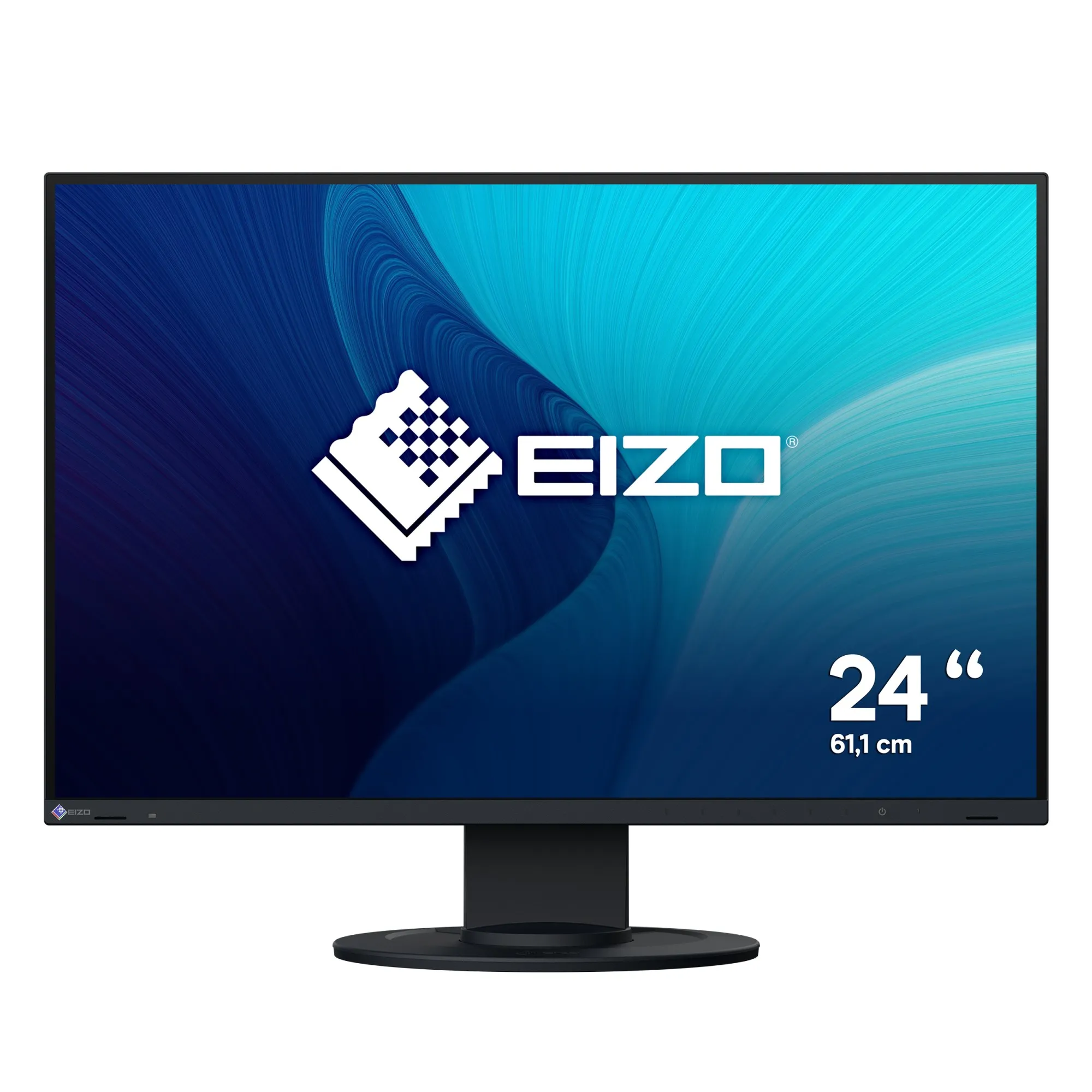 Eizo Monitor 241 Led Ips 16:10 1920X1200 5Ms 350 Cdm Pivot Dp/Hdmi Multimediale Flexscan Ev2410 - immagine 1