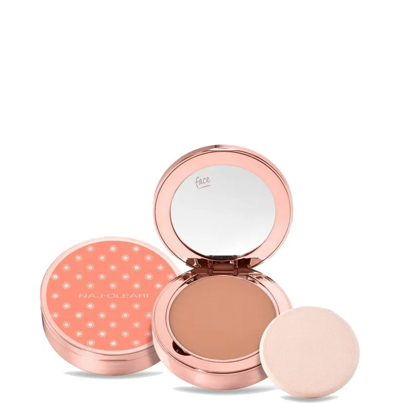 Naj-Oleari Sun Addiction Cream Compact Foundation - N. 02 ALMOND - immagine 1