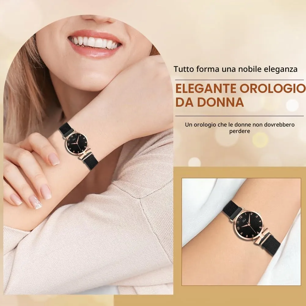 OFFCUP Orologio da Donna, Orologio Analogico al Quarzo Donna, Orologio - immagine 5