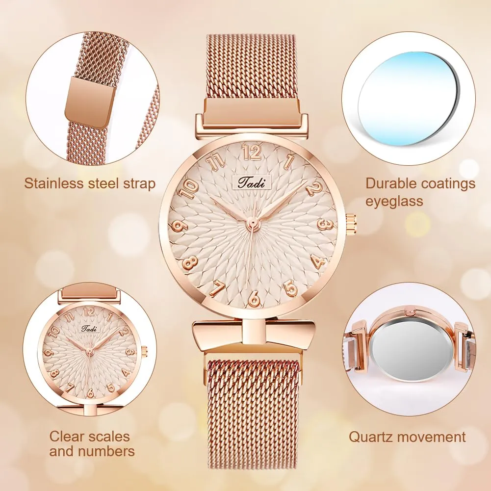 OFFCUP Orologio da Donna, Orologio Analogico al Quarzo Donna, Orologio - immagine 3