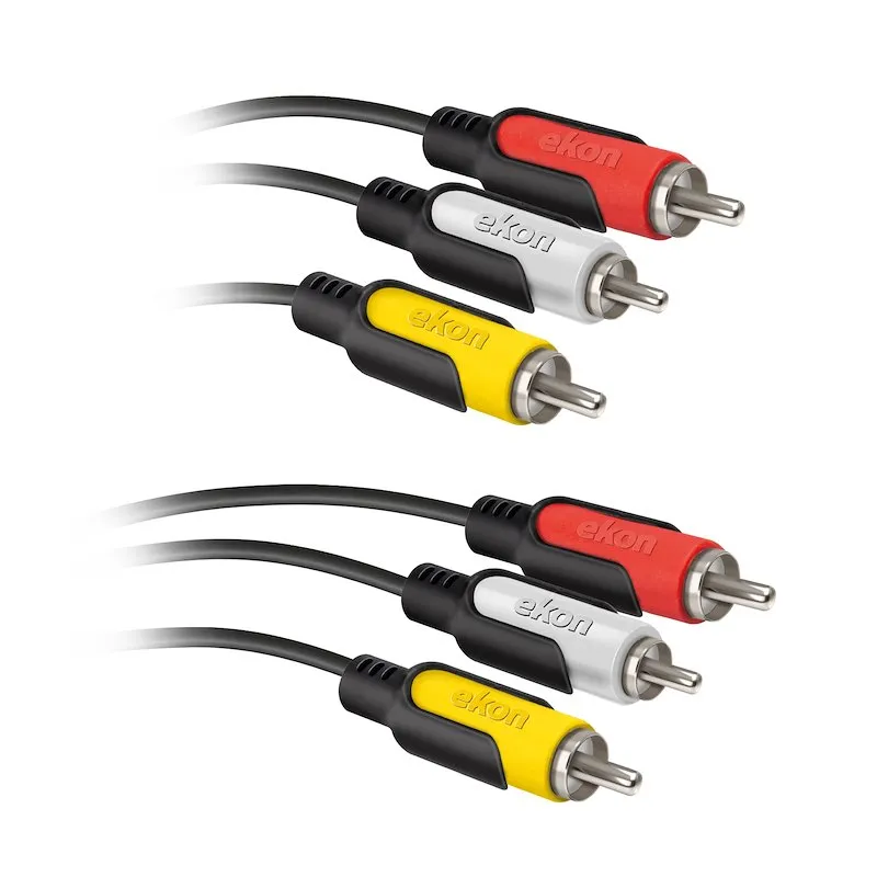 Sbs Cavo video 3 RCA Ecv3rca15mm - immagine 1