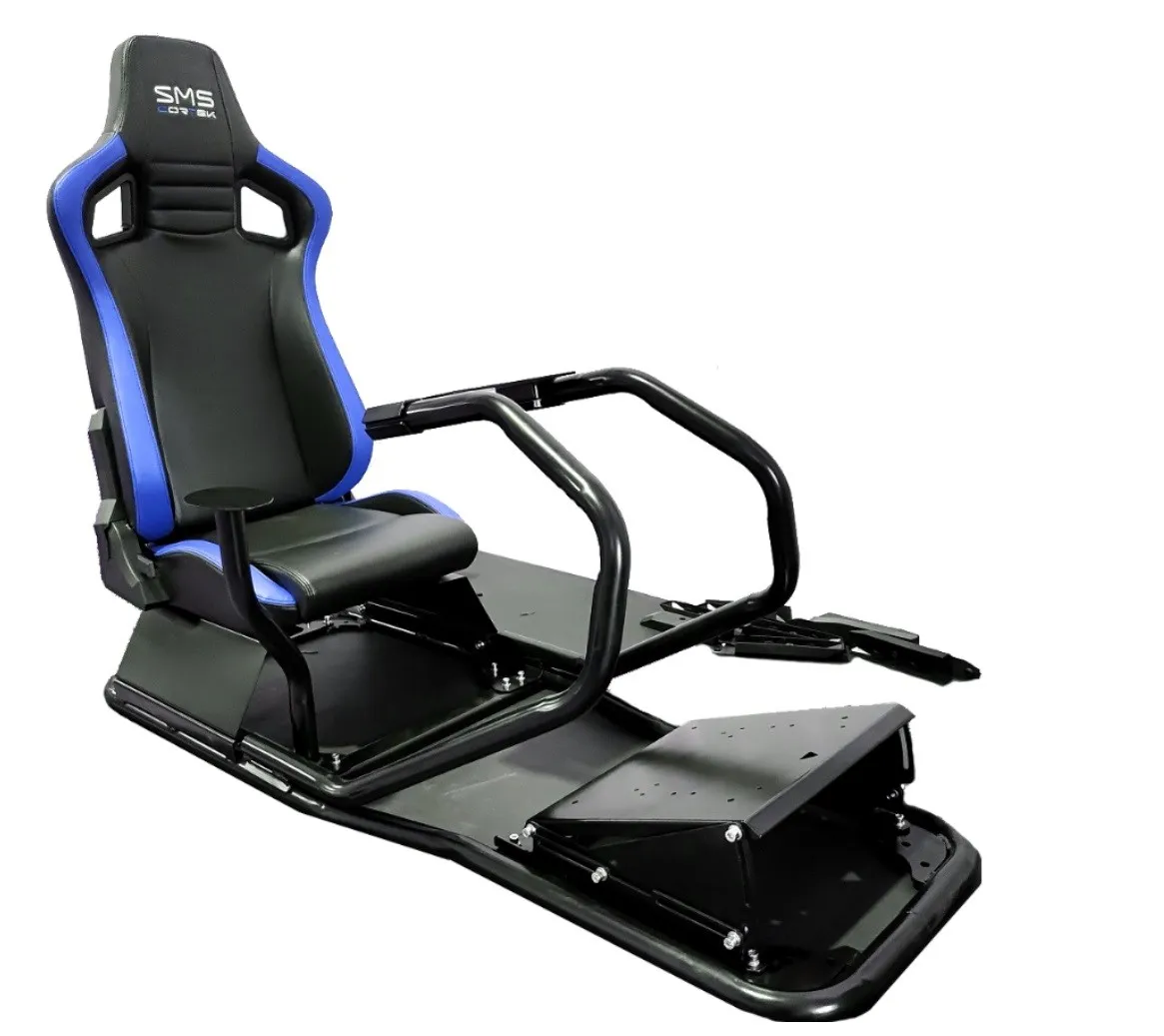 Poltrona/Simulatore Guida Cortek Sim5 Blu-Nera - immagine 1