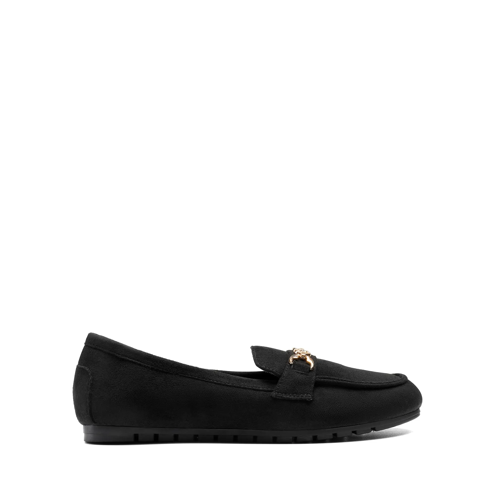 DREAM PAIRS Casual Mocassini Donna,Camoscio-Nero,38.5 - immagine 3
