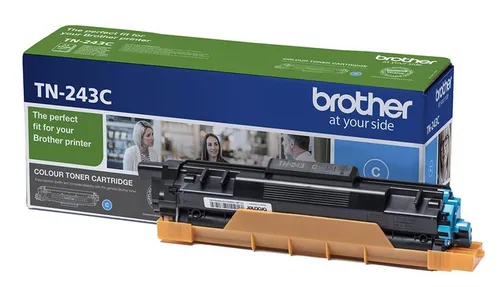 Brother Toner Ciano 1.000 Pag Per Hll3210cw / Hll3230cdw / Hll3270cdw / Dcpl3550cdw / Mfcl3730cdn / Mfcl3750cdw / Mfcl3770cdw Tn243c - immagine 1
