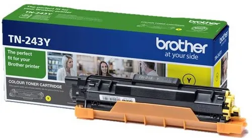 Brother Toner Giallo 1.000 Pag Per Hll3210cw / Hll3230cdw / Hll3270cdw / Dcpl3550cdw / Mfcl3730cdn / Mfcl3750cdw / Mfcl3770cdw Tn243y - immagine 1