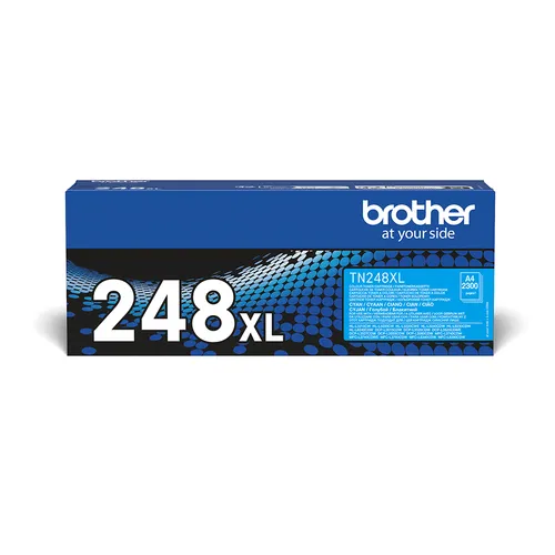 Brother Toner Ciano 2300 Pag Per Mfcl3760, Mfcl8340, Mfcl8230, Mfcl8240 Tn248xlc - immagine 1