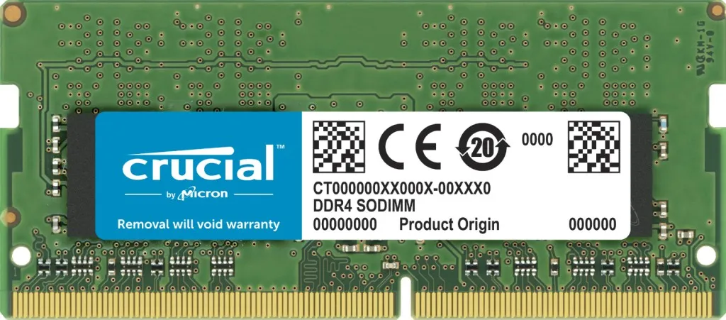 Crucial CT32G4SFD832A memoria 32 GB 1 x 32 GB DDR4 260-pin SO-DIMM - immagine 1