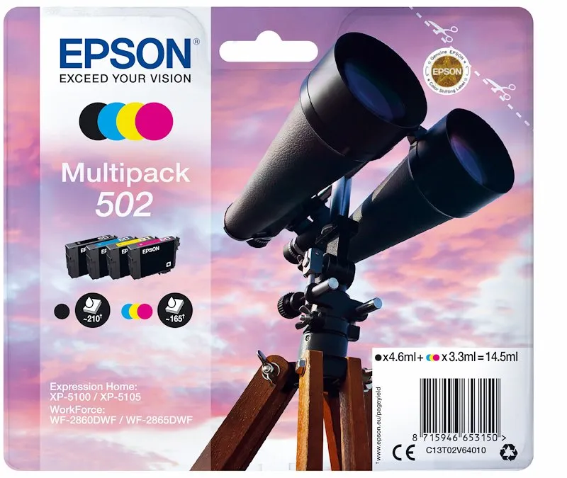 Epson - 502 C13t02v64020 - immagine 1