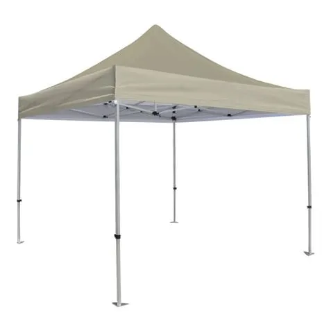 Tenda pieghevole in alluminio Sungarden 3x3 m - Colore beige - immagine 1