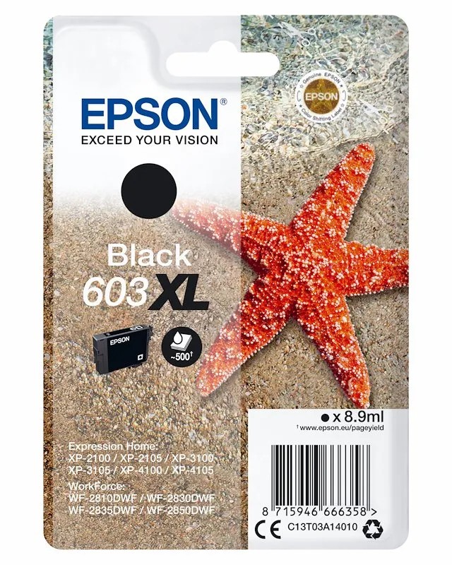 Epson - 603xl C13t03a14020 - immagine 1