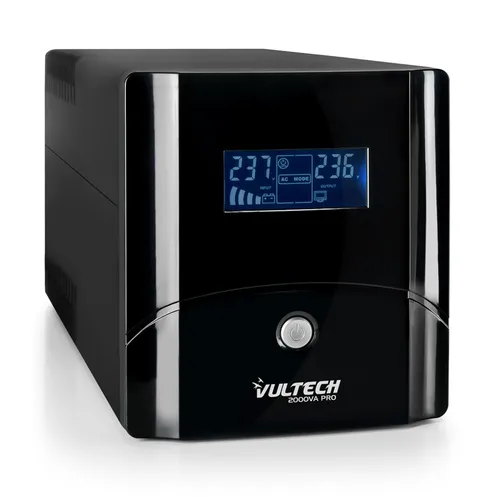 Vultech UPS 2000va Gruppo Di Continuita Line Interactive Con LCD Ups2000va-PRO - immagine 1