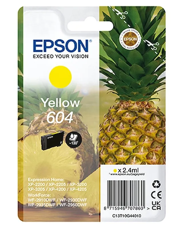 Epson Cartuccia Inkjet C13t10g44020 Yelllow - immagine 1