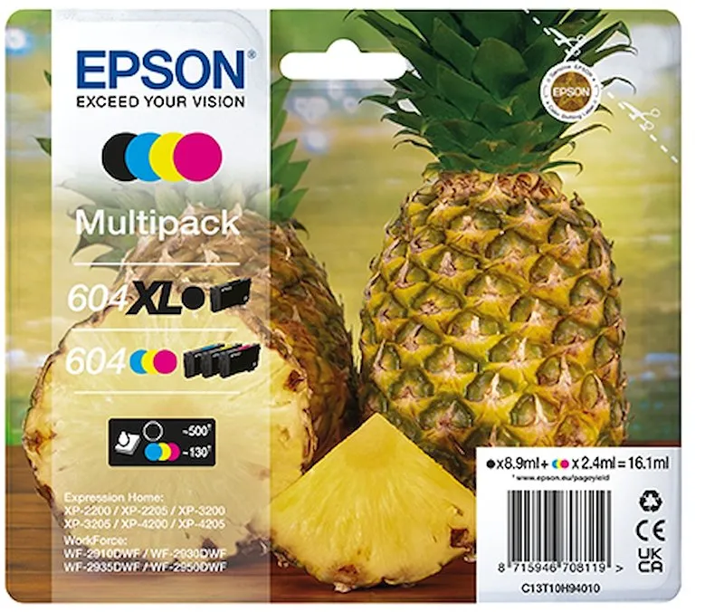 Epson Serie 604 Ananas - C13t10h94020 - immagine 1