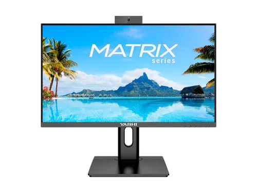 Yashi Monitor 27 LED Ips 16:9 FHD 1MS 120hz, 350 Cdm, Pivot, Webcam, Usb-C, DP/Hdmi, Multimediale Yz2781 - immagine 1