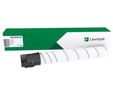 ORIGINALE Lexmark toner ciano 76C00C0 CS/CX921/923 11500 pagine - immagine 1