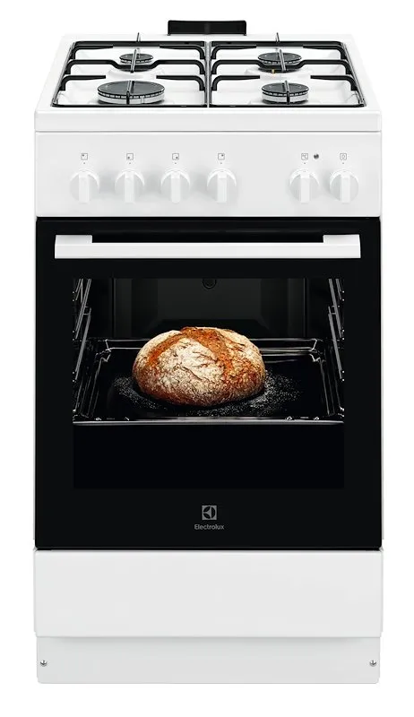 Electrolux Cucina a Gas LKK500010W Bianco - immagine 1