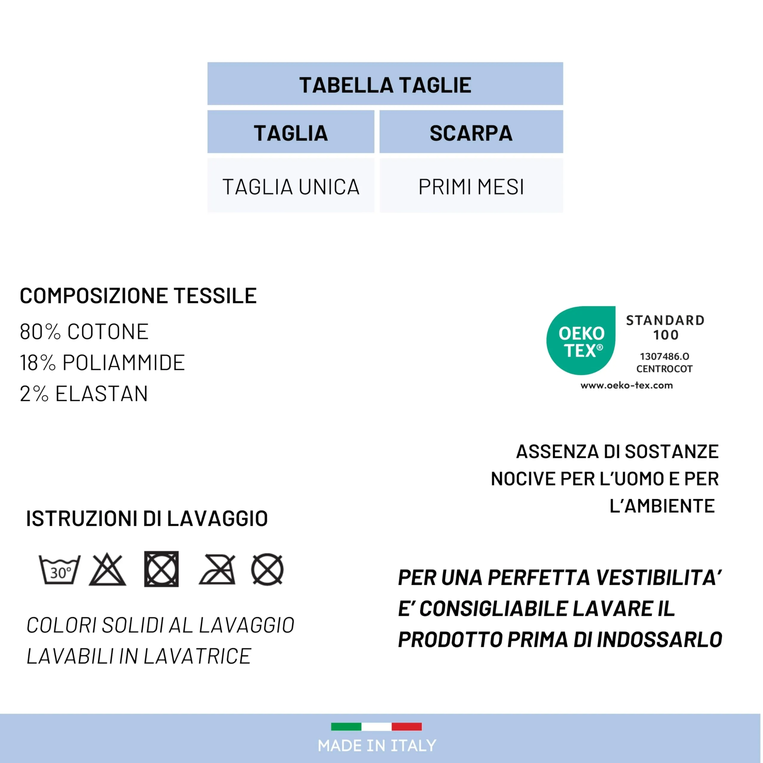 LEON D'ORO Calze Natale Neonato il primo Natale Calzini Regalo Scarpine 0-6 mesi Made in Italy (IT, Età, 0 mesi, 6 mesi, ASS1) - immagine 5