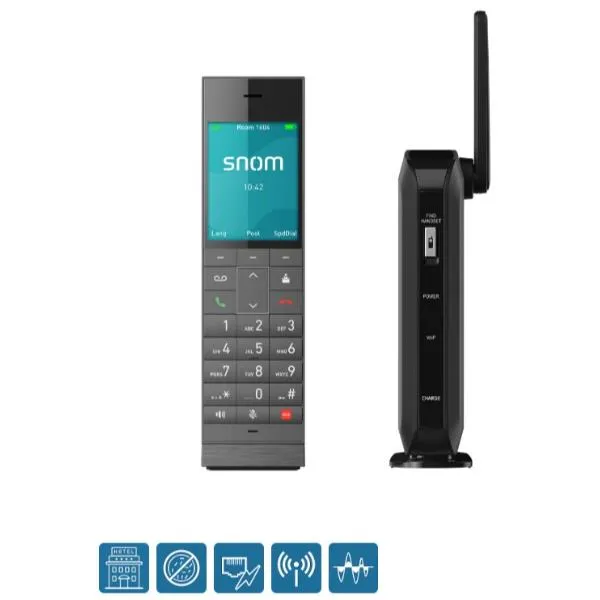 Snom Hospitality Phones HM201 Arriva Neutro Senza Nessuna Etichetta. 00007006 - immagine 1