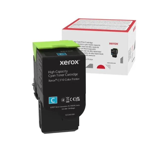 Xerox Toner C310/C315 Ciano High Capacity (5500 Pag) 006R04365 - immagine 1