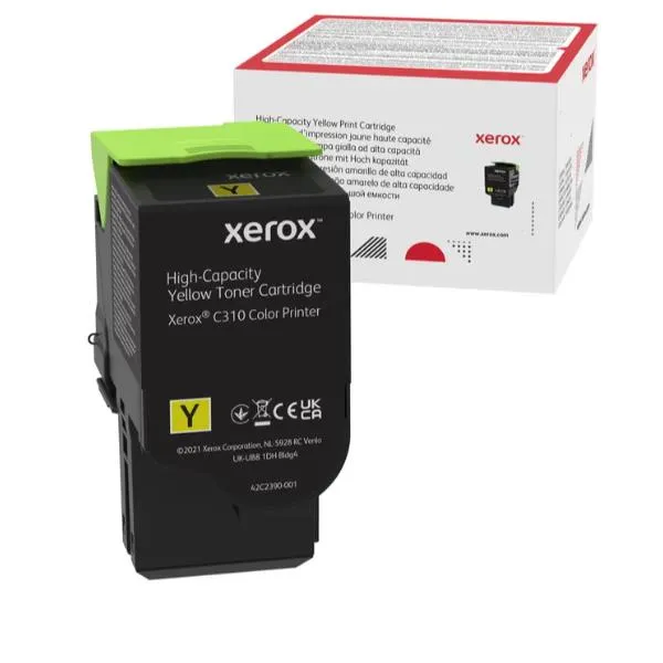 Xerox Toner C310/C315 Giallo High Capacity (5500 Pag) 006R04367 - immagine 1