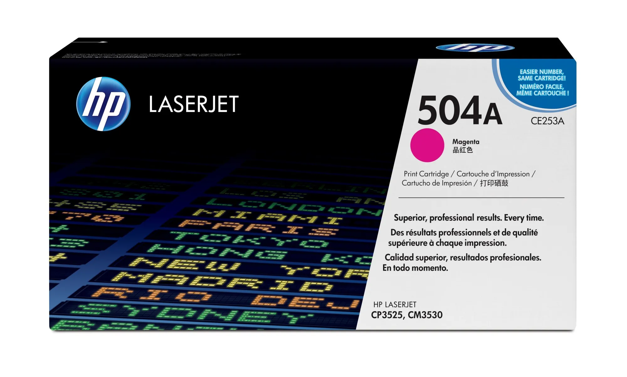ORIGINALE HP toner magenta CE253A 504A 7000 pagine - immagine 1