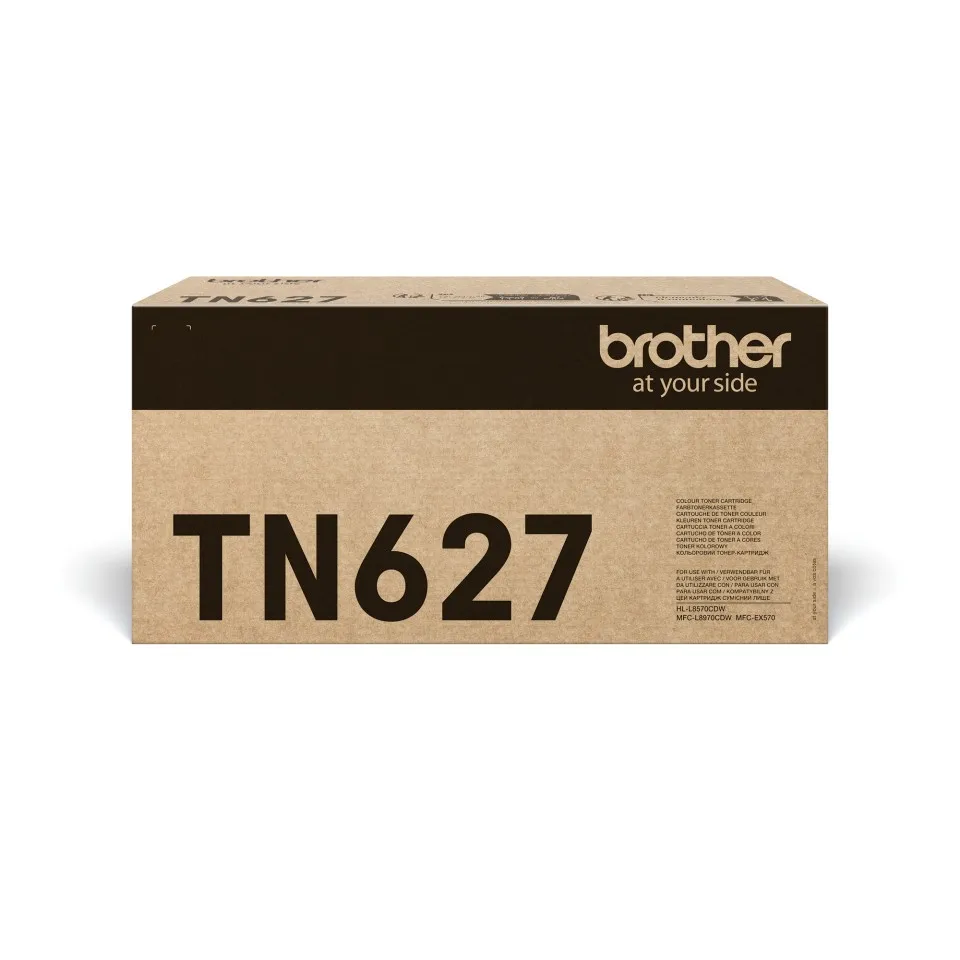 ORIGINALE Brother toner ciano TN-627C 627 10000 pagine - immagine 1