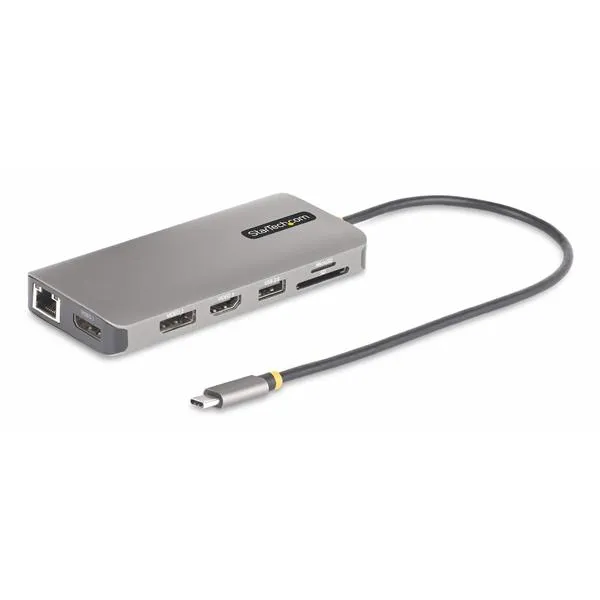 Startech Adattatore Usb-C Per Tre Monitor HDMI/DP/lettore Di Schede 154B-USBC-MULTIPORT - immagine 1