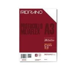 Fabriano Carta Rigato Uso Bollo Miliaflex A3 19100755 - immagine 1
