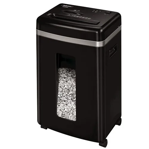 Fellowes Powershred 450M distruggi documenti Taglio a frammenti Nero - immagine 1