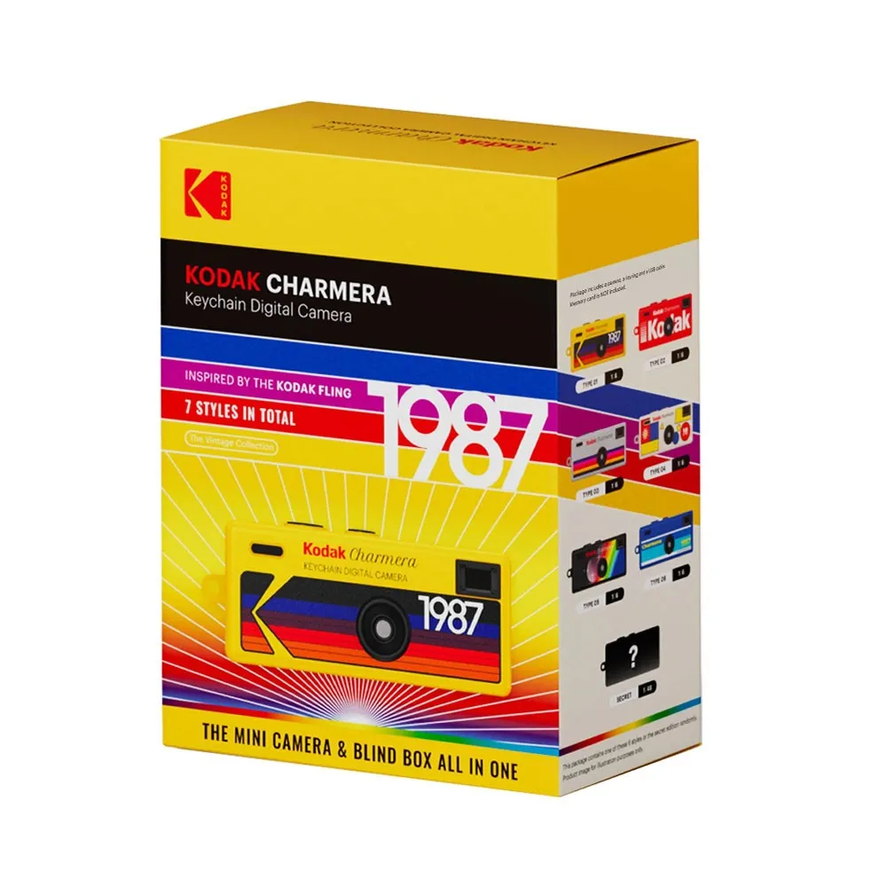 Kodak Fotocamera Digitale Portachiavi Charmera Blind Box Kf0601 - immagine 1