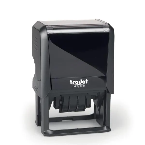 Trodat Datario Testo Printy 4727 P4 Nero 187967 - immagine 1