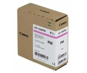 Canon PFI-1300 Pm (photo Magenta) 330ML 0816C001AA - immagine 1